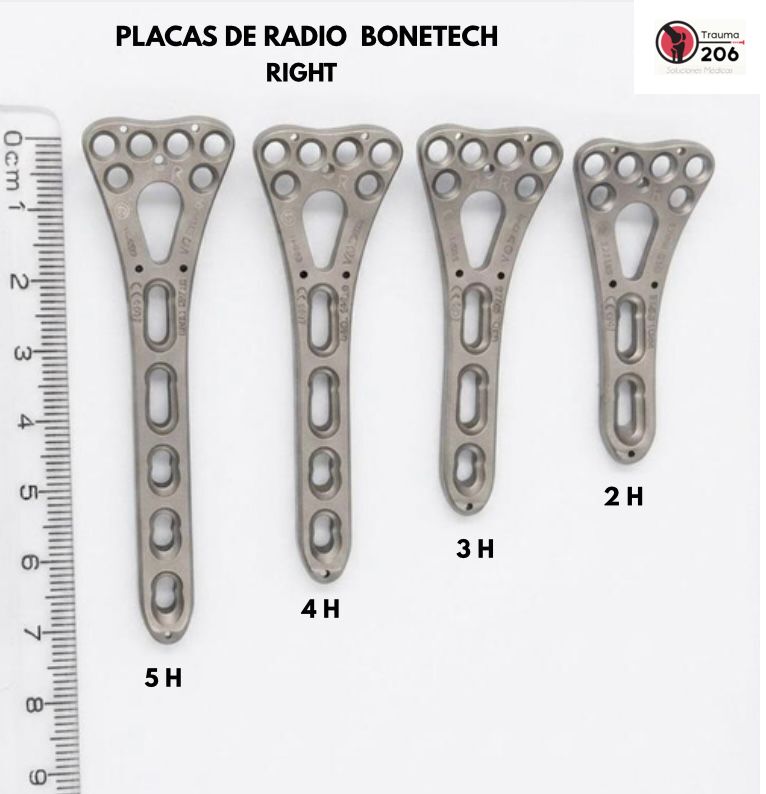 Placas de radio Bonetech Right en variantes de 3H, 4H y 5H