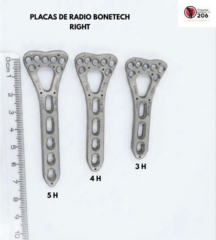 Placas de radio Bonetech Right en variantes 2H, 3H, 4H y 5H